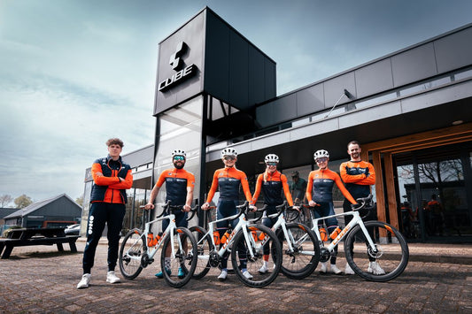 CUBE IS OFFICIAL BIKE SUPPLIER VAN TEAMNL SHORTTRACK