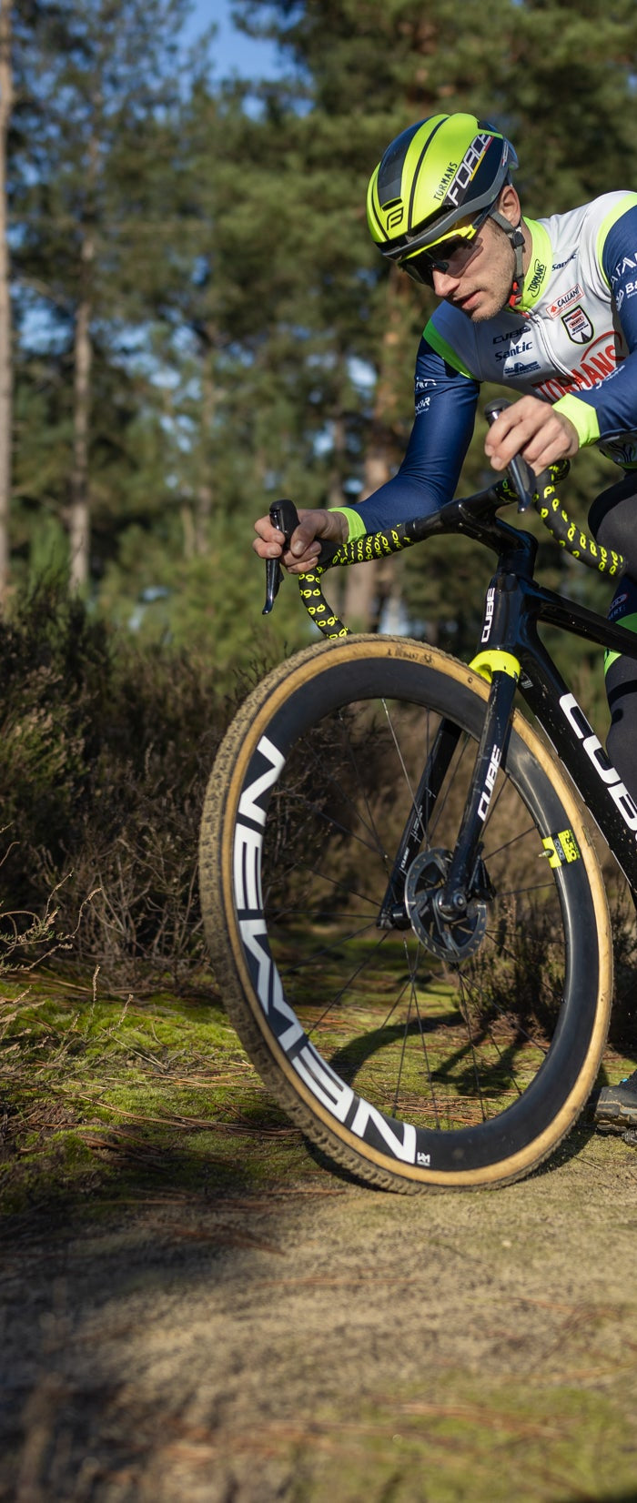 CUBE fiets met Cyclocross banden