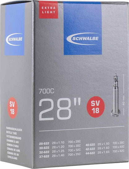 Schwalbe Inner Tube Sv18 Xlight 28 Inch 40Mm