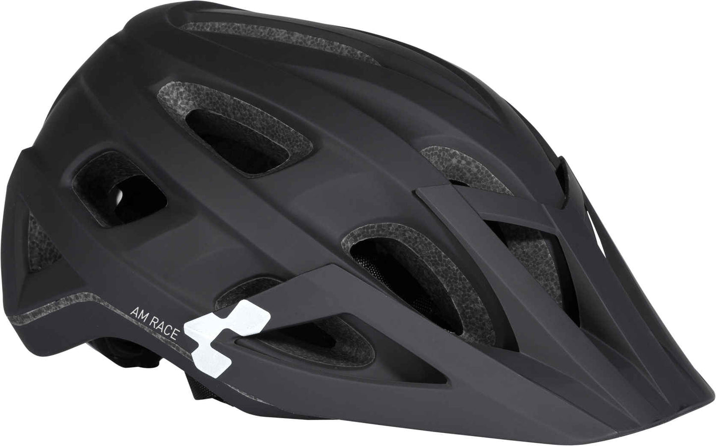 CUBE Helmet Am Race Black/White