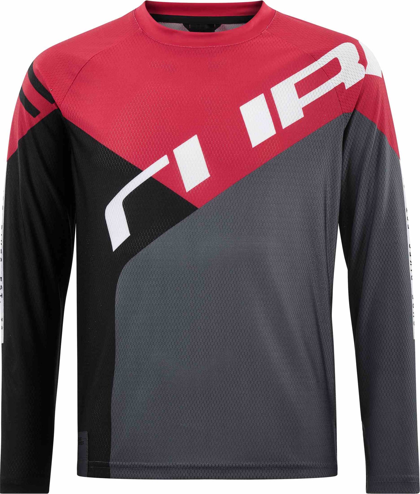 CUBE Junior Jersey L/S Black/Red