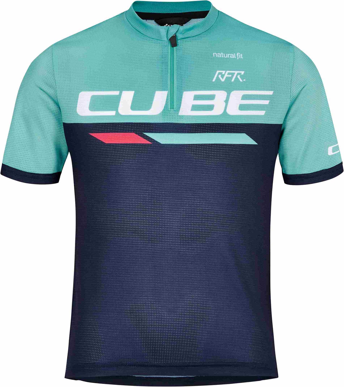 CUBE Junior Teamline Jersey S/S Blue/Mint