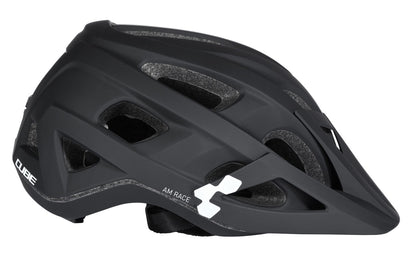 CUBE Helmet Am Race Black/White